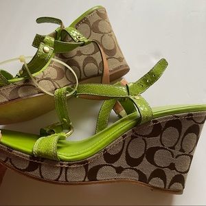 Green Coach Wedges